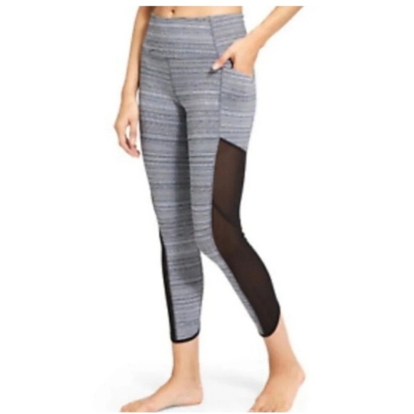 Athleta Chaturanga Mesh High Rise Leggings​​​ - Picture 2 of 8